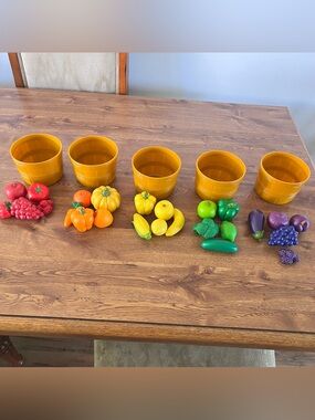 Kids Learning Resources Farmers Market Color Sorting Set